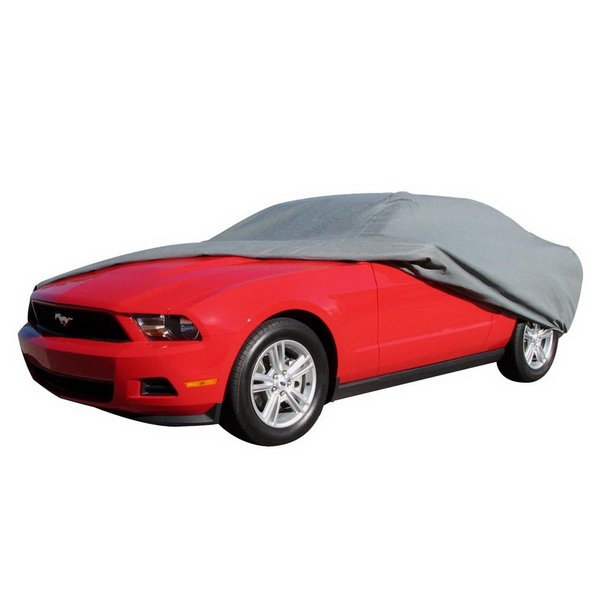 Rampage CAR COVER, 4-LAYER GREY, MUSTANG 05-12 (INCLUDES LOCK, CABLE & STORAGE 1600